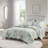 Reversible Bedding Sets, Soft Microfiber Floral Quilt, Farmhouse Home