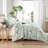 Laura Ashley Rosemoore Cotton Reversible Green Comforter Set-110428635
