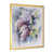 Toile avec cadre photo doré