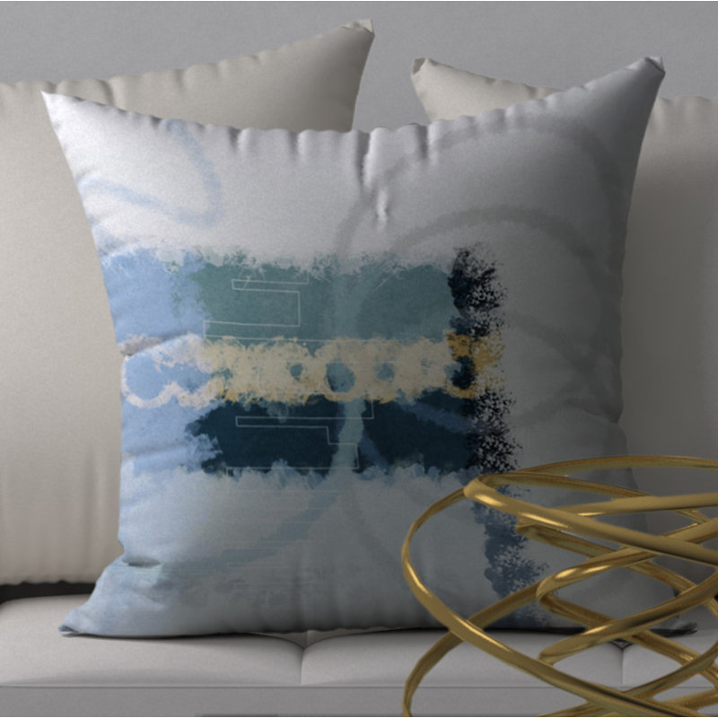 Reversible Throw Pillow, 24" x 24"
