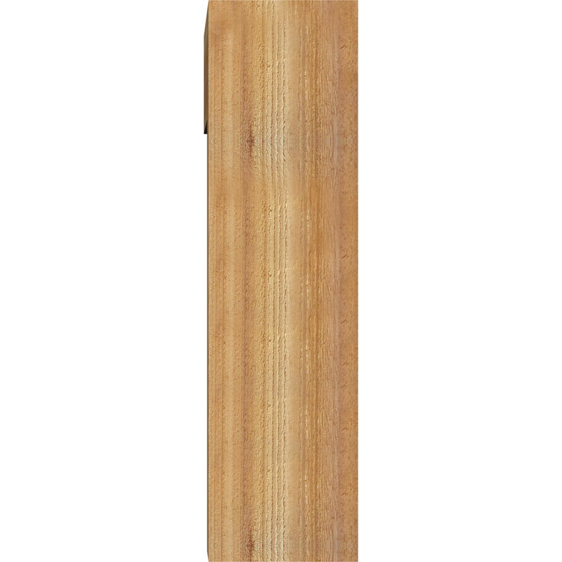 Support Funston Block avec support décalé, 30 x 22, Cèdre rouge occidental de l 8 po (scié brut)
