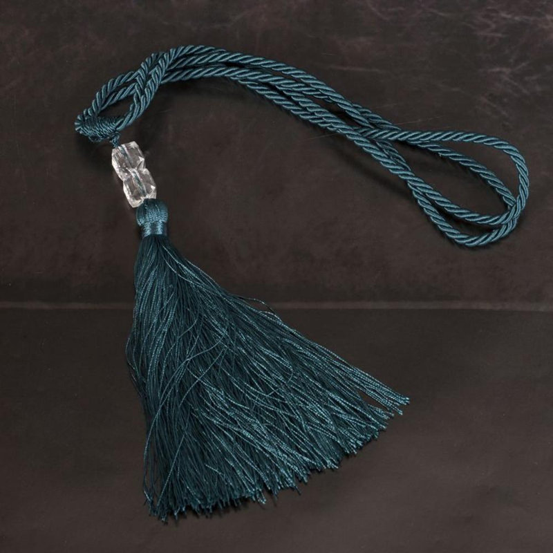 Goad Fabric 10cm Curtain Tieback, Blue/Green