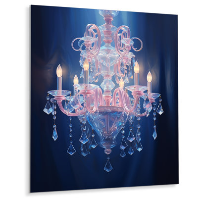 Lustre Sublime Grace I - décoration murale en métal Glam