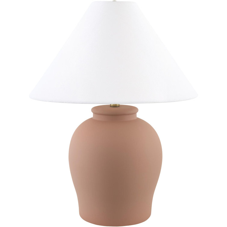 Chemise 22" Ceramic Table Lamp