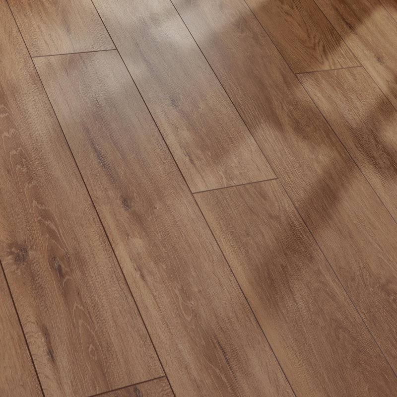 Plancher de vinyle de luxe Mohawk Elite 7 po x 48 po x 5 mm, Chêne chocolat