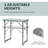 Portable Camping Table(Only Including Table)