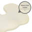 Coussin de siège en mousse viscoélastique Mind Reader, soulagement de la pression ergonomique pour le bureau, la voiture et plus encore, soulage les douleurs de la hanche, du coccyx et de la sciale, L 18 po x l 13,5 po x H 2,75 po, noir