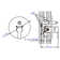 Shower Valve Mixer with Rounded Lever Handle and Diverter
