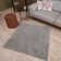 Myshaggy Collection Rugs Solid Design in Grey
