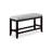 Dining Table Set, Rectangular Table with Wine Bottle Storage, Chairs and 1 Bench-912390794