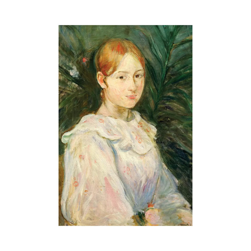 Alice Gamby by Berthe Morisot - Wrapped Canvas Painting