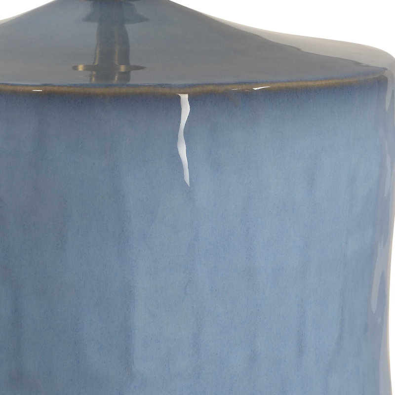 Lampe de table Kamara bleu poudre
