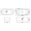 Luxurious Freestanding Acrylic Tub Modern Style For Spa-like Home Baths