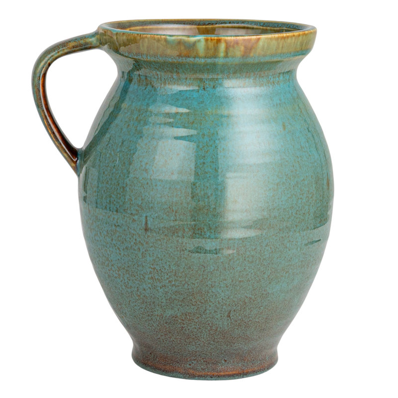 Cruche en grès de 4 pintes, bleu