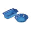 Le Creuset Stoneware Heritage Pie Dish & Fluted Loaf Pan, 9 In. Each, Oyster-1803998549