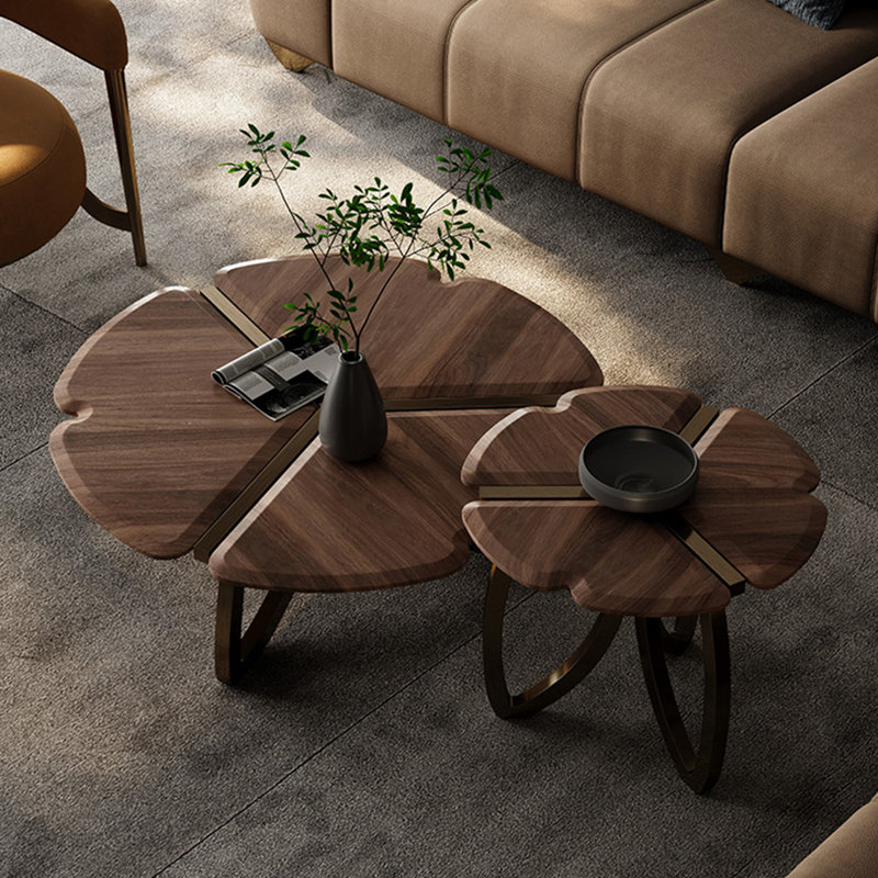 Table à thé en bois de style italien