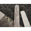 Hamilton Modern Metallic Sheen Area Rug - Polypropylene Weaving - Jute Backing - Marble Inspired Design Rugs, Silver-113425136