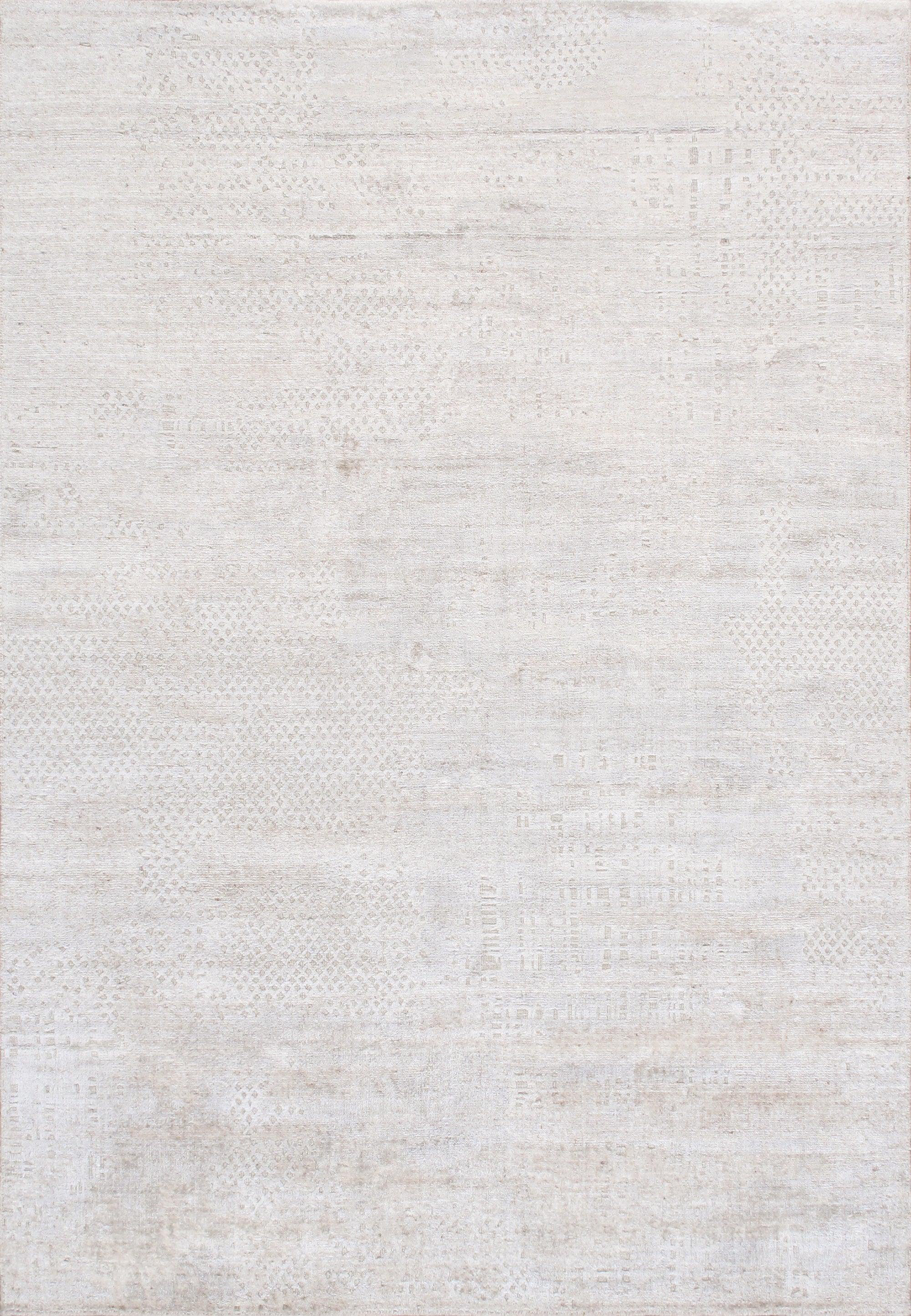 Isabelline Geometric Handmade Rectangle 5'4" x 7'8" Wool/Cotton/Viscose ...