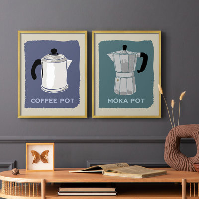 Modern Coffee I-Premium Framed Print -Ready to Hang - No Nails Required - No Nails Required