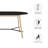 Modway Oval 35.4'' L X 70.9'' W