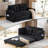 Deymi 64.2" Sleeper Sofa sofa bed-1560936961