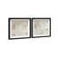 Vanilla Set Shadowbox Abstract Print by Oliver Gal, Black Frame, 12 x 12-161160975-161160979