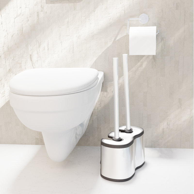 Ensemble de nettoyage pour brosse de toilette et piston