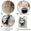 Curious Wolf Portrait - Wolf Animal Wall Decor-97055462-97055465