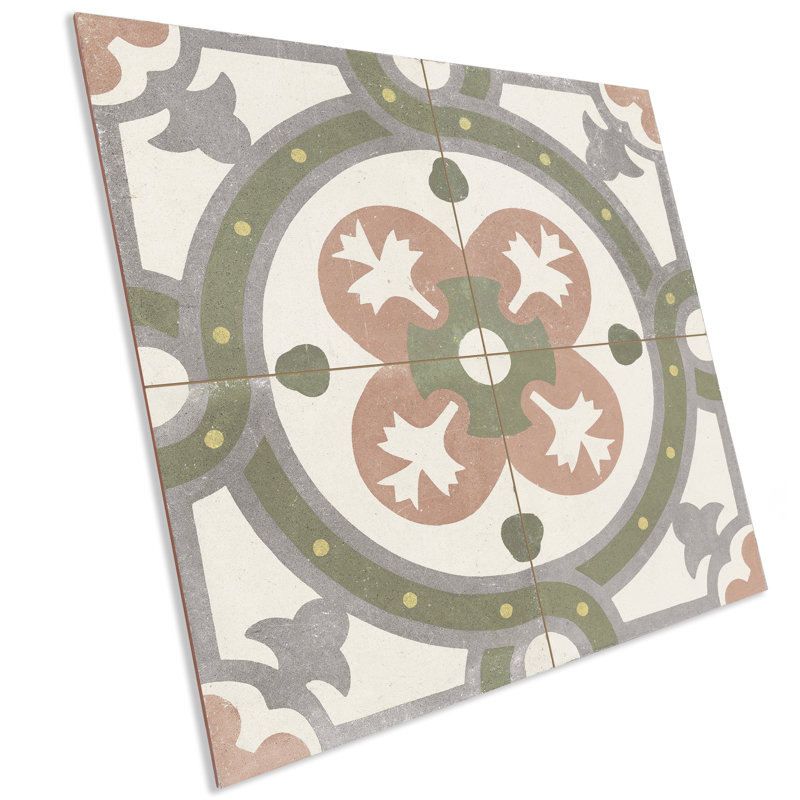Kings Paname 17-5 / 8 po X 17 5/8 po Carreau de céramique pour plancher et mur