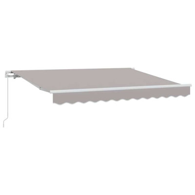 VidaXL 200cm D Retractable Patio Awning