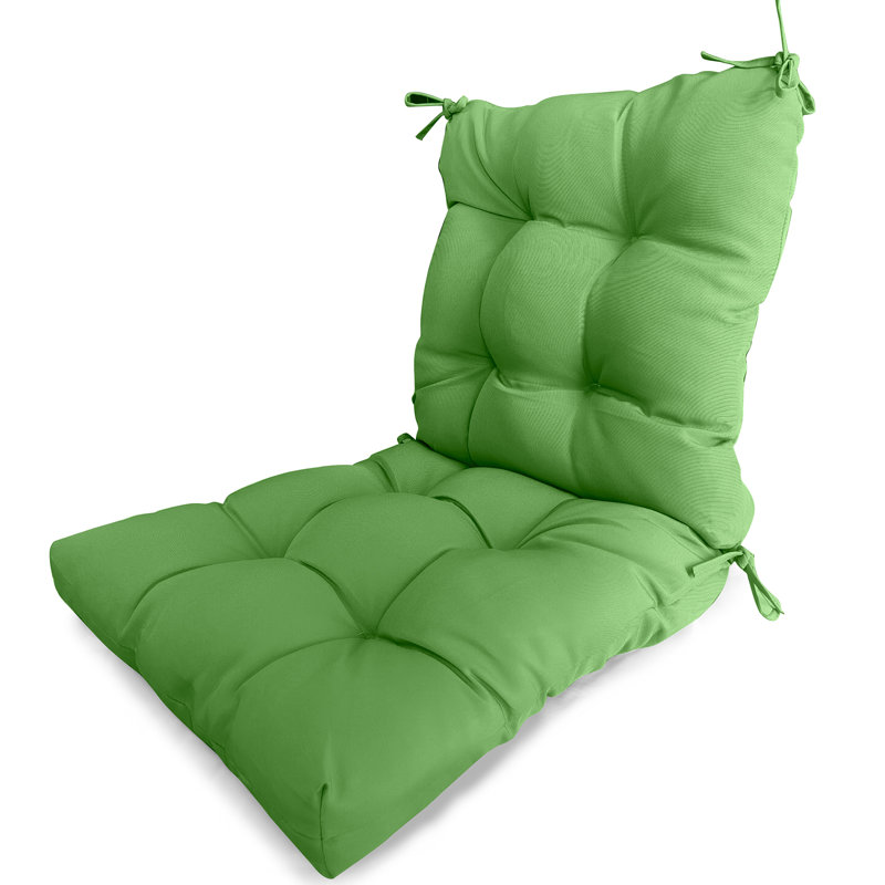 Coussin de siège / dossier 1 pièce Winston Porter, Vert