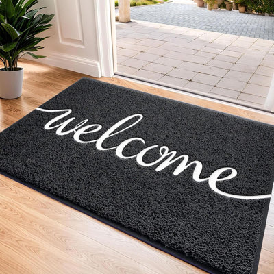 Tapis d'entrée antidérapant pour l'extérieur