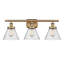 Éclairage pour meuble-lavabo 3 lumières 28 po Ballston Urban Cone-1318538323-1227796478-1227796472