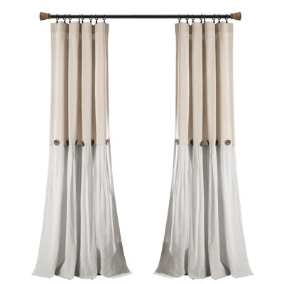 Semi Sheer Curtain Single Panel