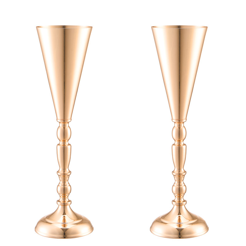Metal Floor Vase