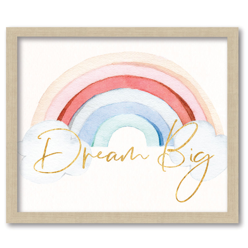 Dream Big 16x20 Framed Board