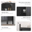 Buffet buffet, armoires décoratives, armoire de rangement au sol