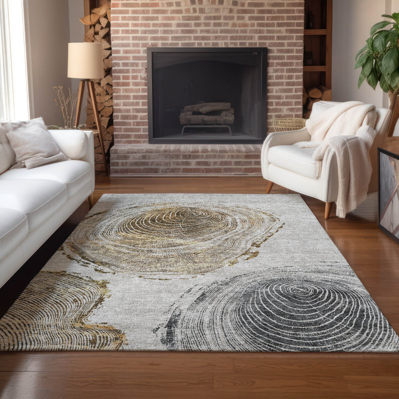 Tapis intérieur / extérieur Naadiya, Rectangle 8 pi x 10 pi