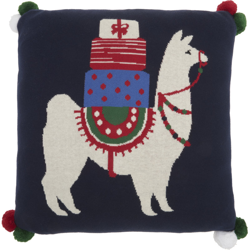  Housse et insert de coussin en coton Holiday