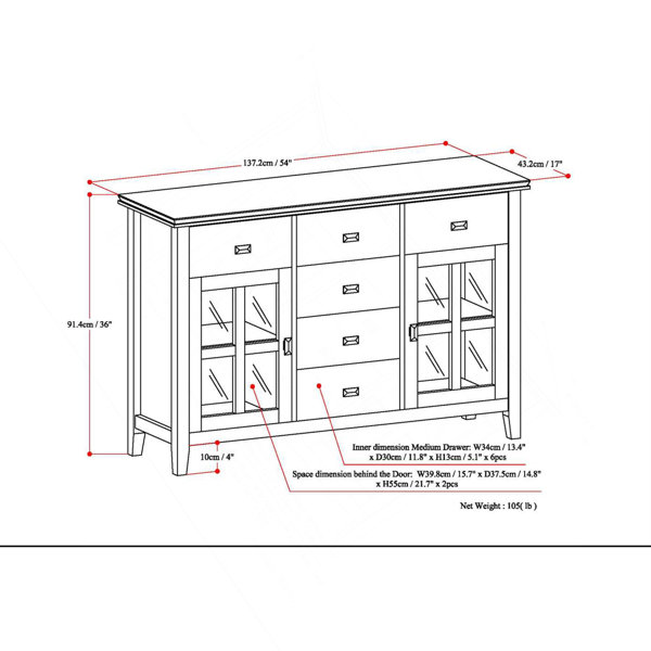 Dimensions du produit