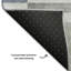 Tapis géométrique lavable à la machine de qualité supérieure Mayfield AMF2131-2045491322-2045491324