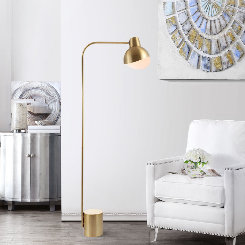 Lampe sur pied arquée 57,5 po Julissa