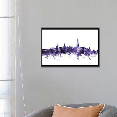 "Bern, Suisse Skyline" par Michael Tompsett - impression sur toile tendue