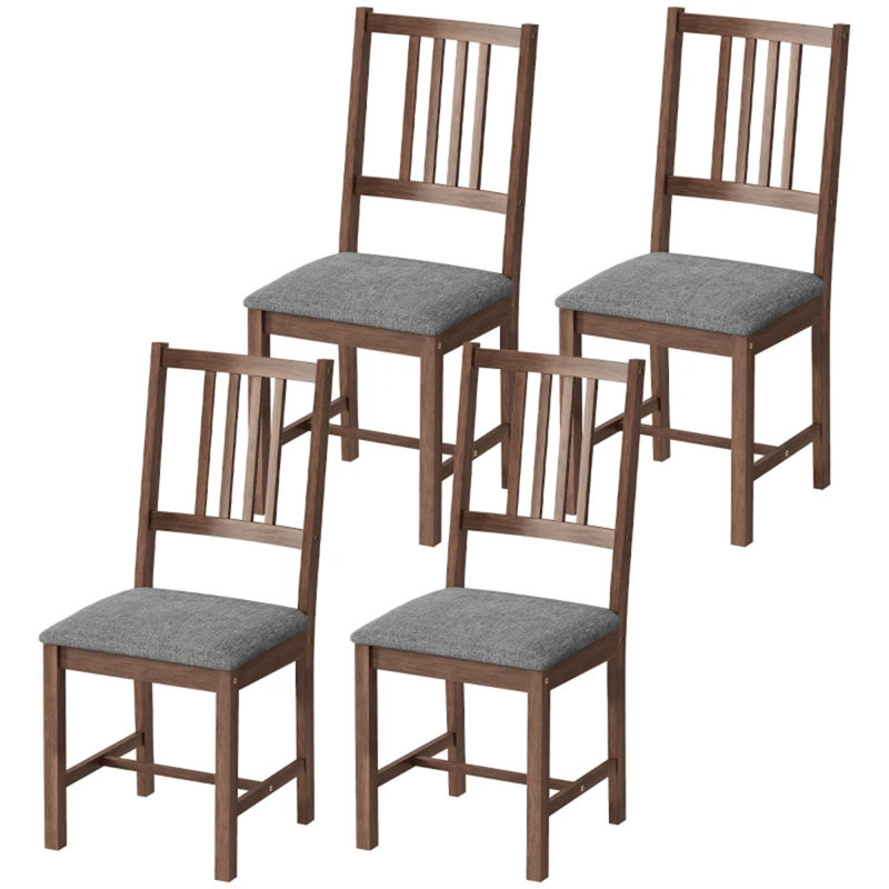 Chaises de cuisine rembourrées, chaises de salle à manger, ensemble de 4 chaises de salle à manger (seulement chaise), 4