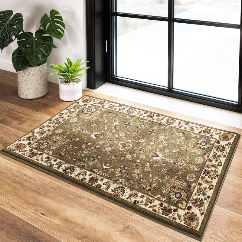 Tapis classique, Rectangulaire 2 pi x 3 pi, Vert
