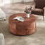 Table basse rotative en bois avec 2 tiroirs Burl