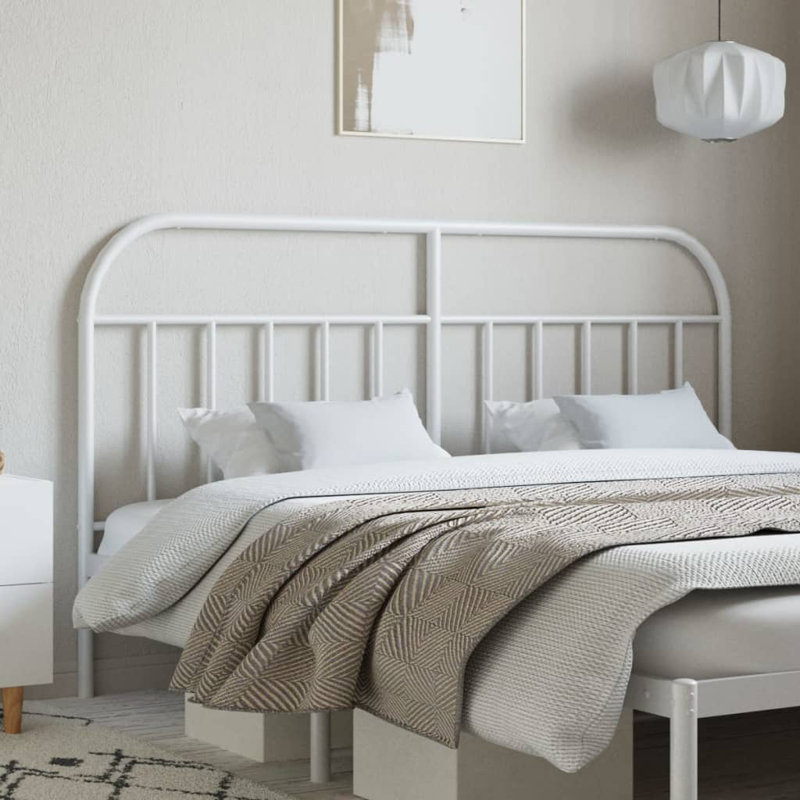 Steel Replace Headboard, 150 x 200 cm, White