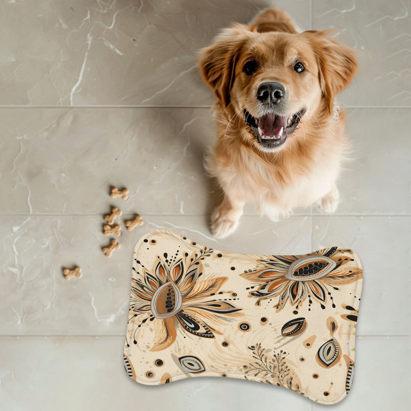 Tapis d'alimentation en os 1 pièce Boho
