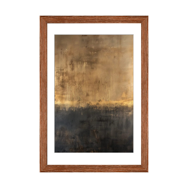 La lumière commence, H 24 po x l 16 po x P 1 po, Blanc, Papier avec cadre en bois Classic