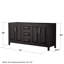 Daria 71'' W Double Bathroom Vanity Base-1373772189